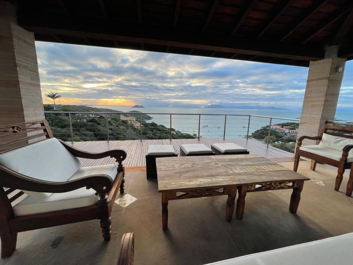 Casa Bella Vista: Beachfront Mansion in João Fernandes, Búzios Exterior photo