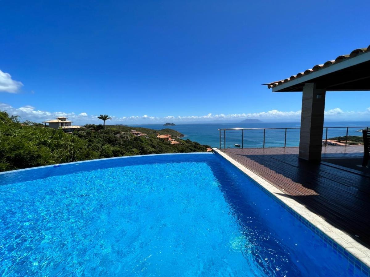Casa Bella Vista: Beachfront Mansion in João Fernandes, Búzios Exterior photo