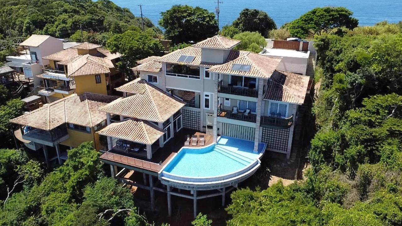 Casa Bella Vista: Beachfront Mansion in João Fernandes, Búzios Exterior photo