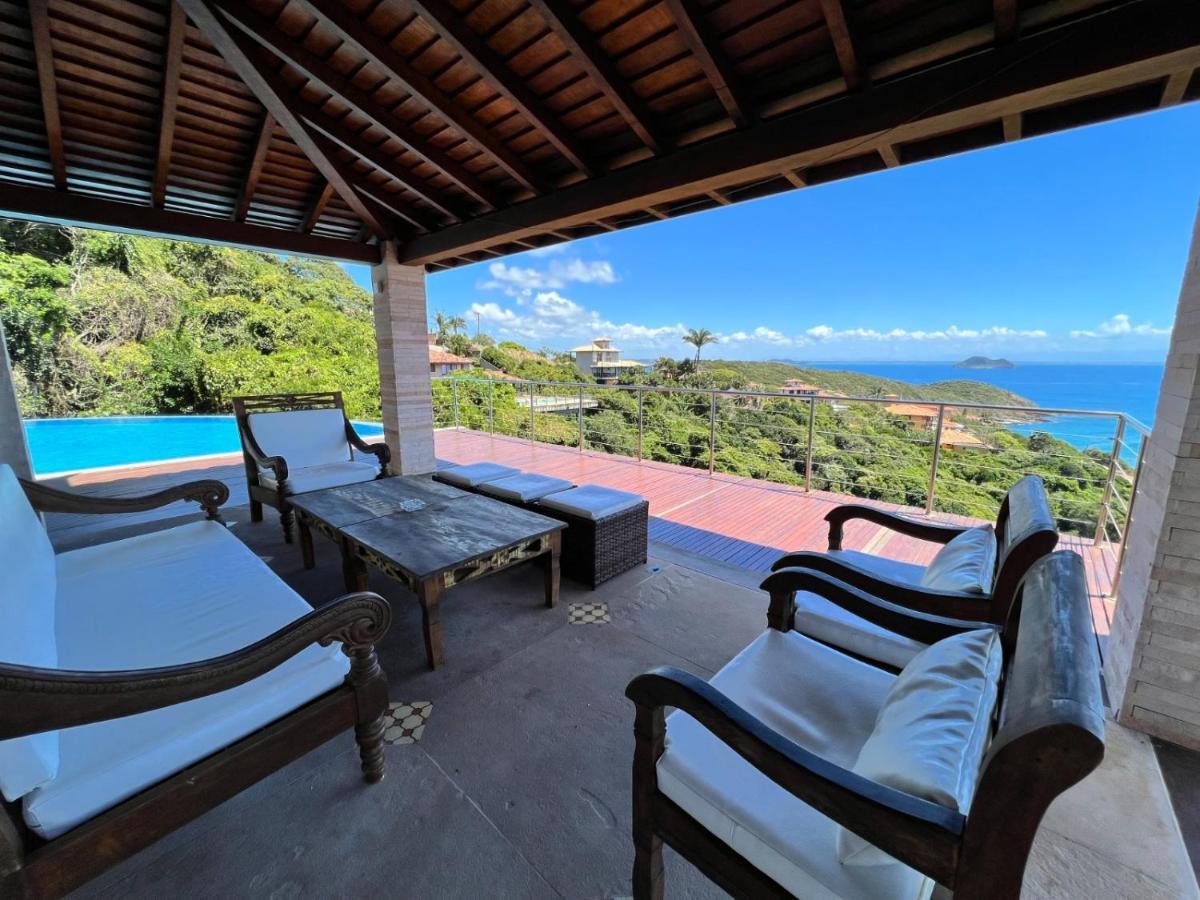 Casa Bella Vista: Beachfront Mansion in João Fernandes, Búzios Exterior photo