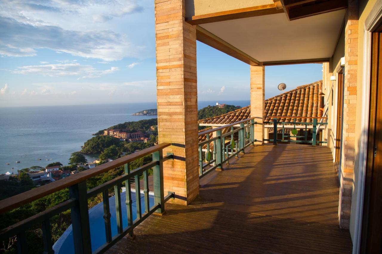 Casa Bella Vista: Beachfront Mansion in João Fernandes, Búzios Exterior photo
