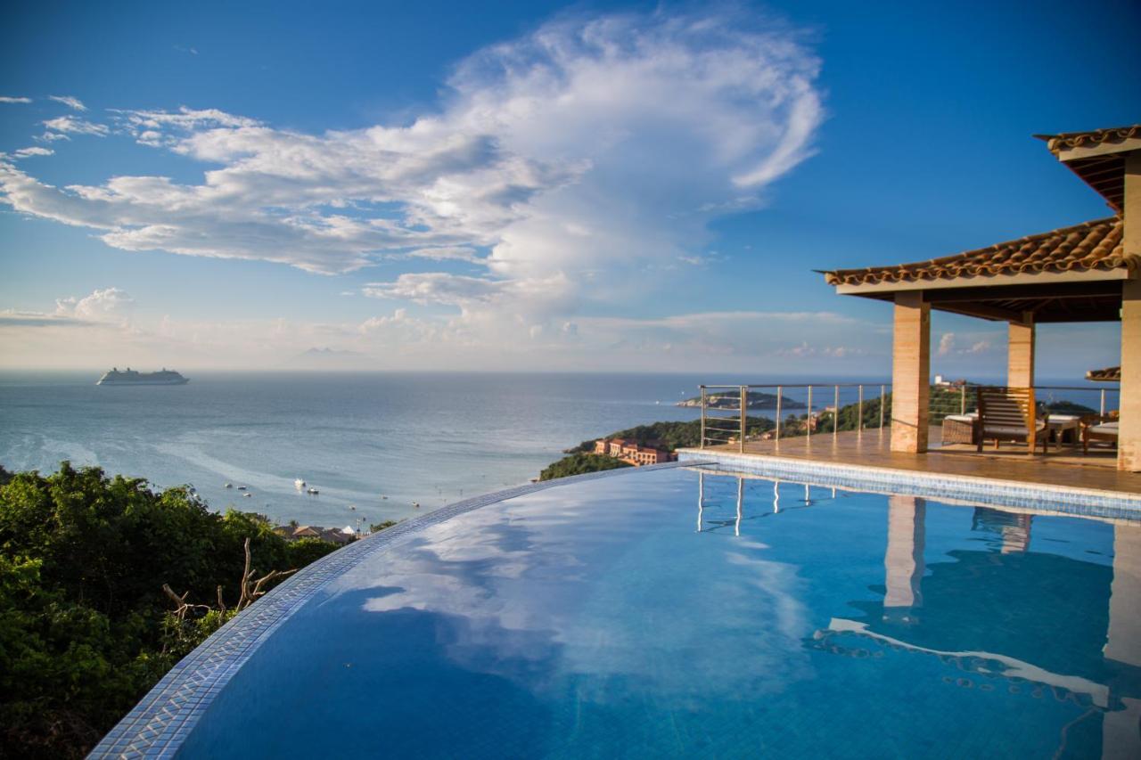 Casa Bella Vista: Beachfront Mansion in João Fernandes, Búzios Exterior photo