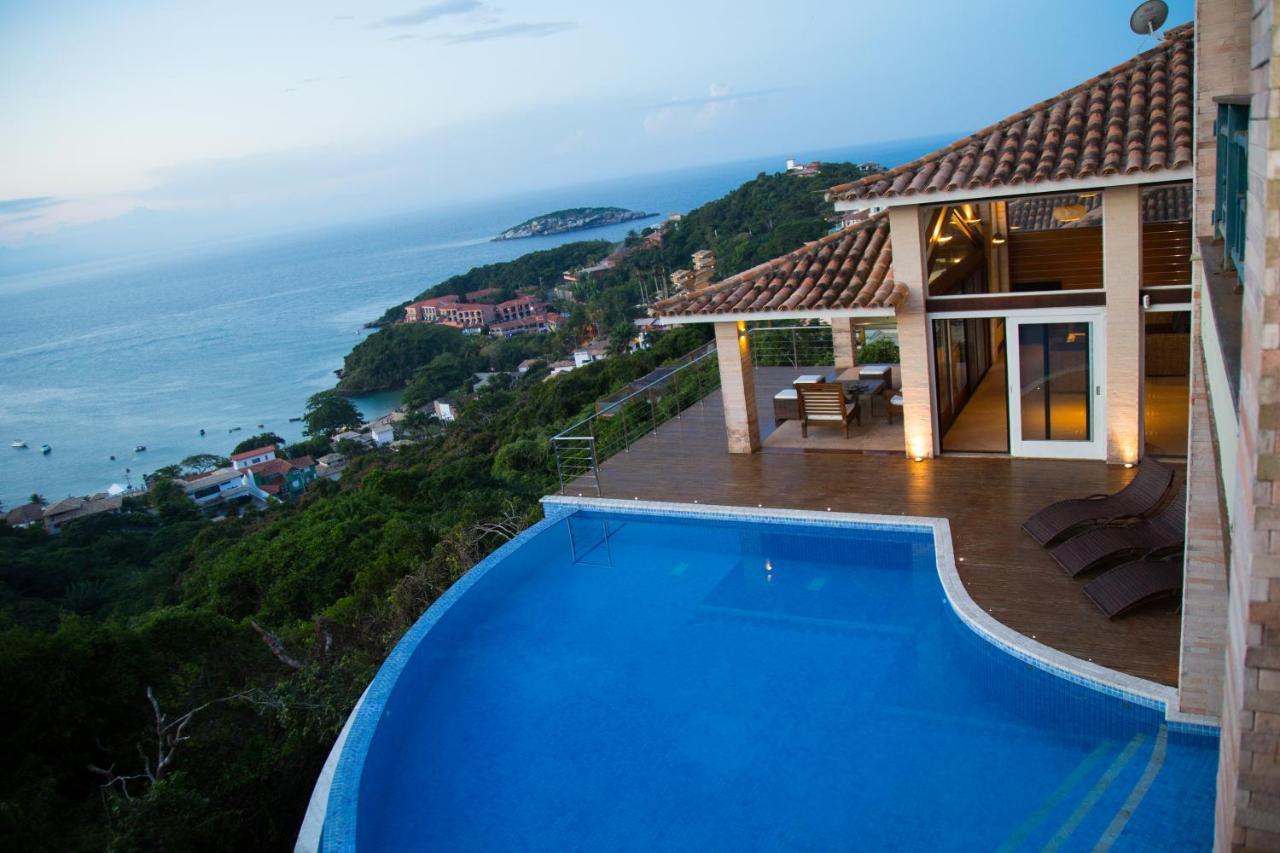 Casa Bella Vista: Beachfront Mansion in João Fernandes, Búzios Exterior photo